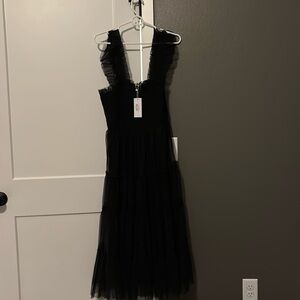 Baltic born Emma smocked tulle dress